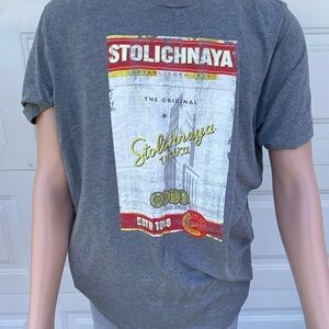 Stoli Gray T-Shirt for Men XL